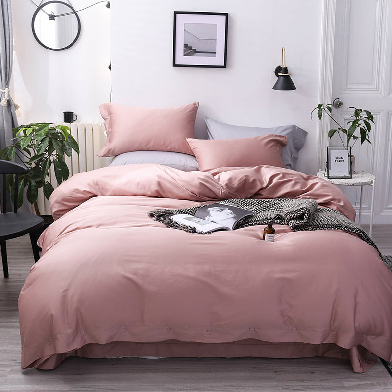 Australia Style Sleep Aid Linen Blend Hotel Quality 300 Thread Count Soft Organic Cotton Bedding Set