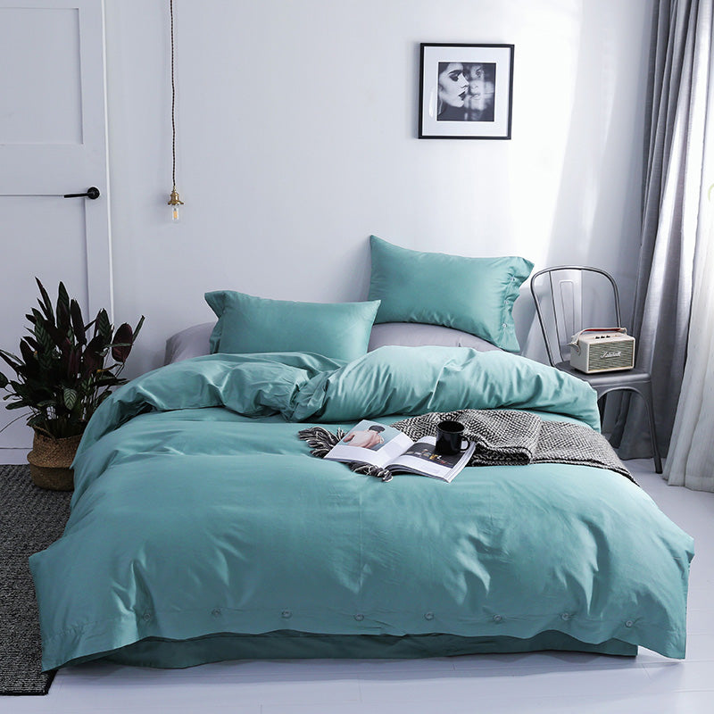 Australia Style Sleep Aid Linen Blend Hotel Quality 300 Thread Count Soft Organic Cotton Bedding Set
