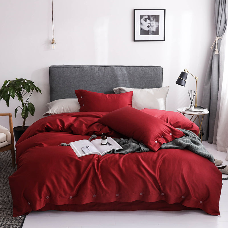 Australia Style Sleep Aid Linen Blend Hotel Quality 300 Thread Count Soft Organic Cotton Bedding Set