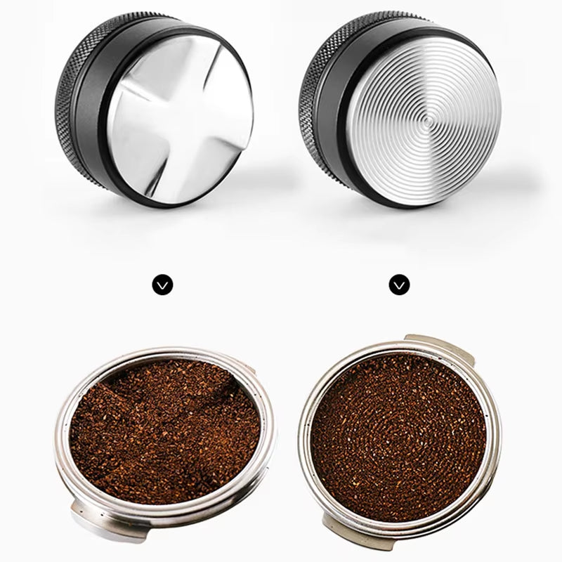 304 Stainless Steel Coffee Tamper 51MM/53MM/58MM Coffee Distributor Coffee Powder Hammer Customized Coffee Accessories