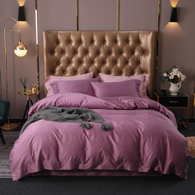 Australia Style Sleep Aid Linen Blend Hotel Quality 300 Thread Count Soft Organic Cotton Bedding Set