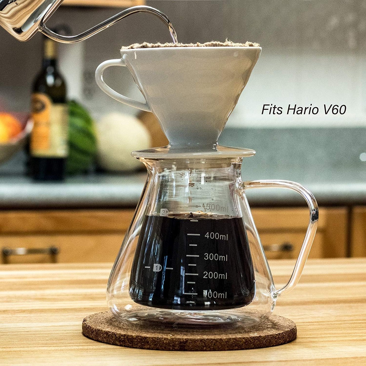 Organic Hemp Reusable Coffee Filter (1, No.2 Cone)
