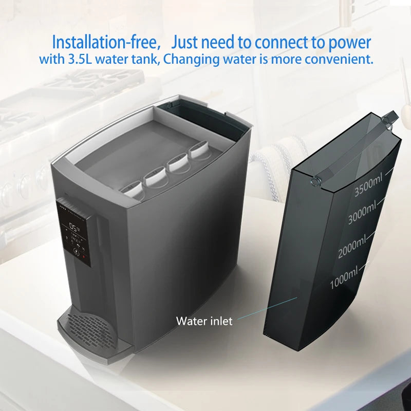 4 Stage RO Filtration System with UV Light | Countertop Water Filter