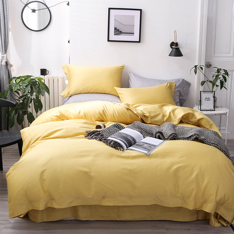 Australia Style Sleep Aid Linen Blend Hotel Quality 300 Thread Count Soft Organic Cotton Bedding Set