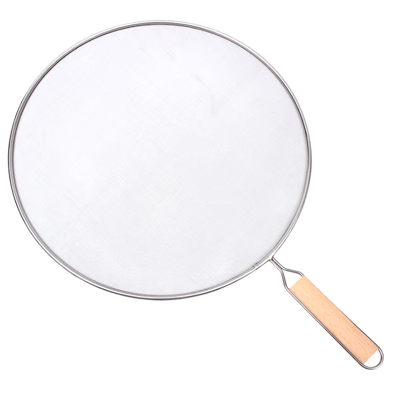 Stainless Steel Anti-Splatter Guard - Perfect Oil and Grease Screen for Mess-Free Cooking