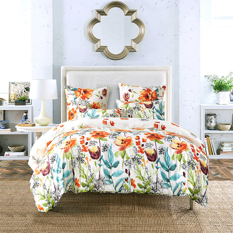 High Quality Custom 4pcs Bedding Set Comforter 100% Organic Cotton Bed Cover Bedding Sets
