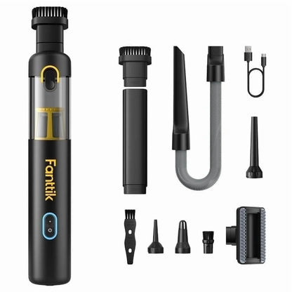 Slim V8 Pro 120W Cordless Car Vacuum, 19000PA Suction, 4 in 1 Portable Mini Vacuum , Handheld Vacuum Cleaner with Accessories