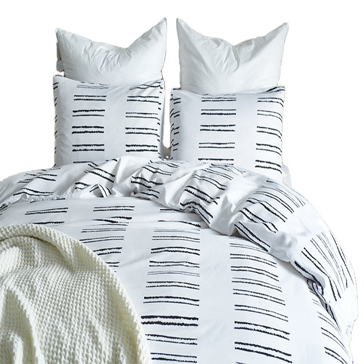 High Quality Custom 4pcs Bedding Set Comforter 100% Organic Cotton Bed Cover Bedding Sets