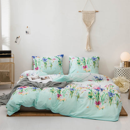 High Quality Custom 4pcs Bedding Set Comforter 100% Organic Cotton Bed Cover Bedding Sets