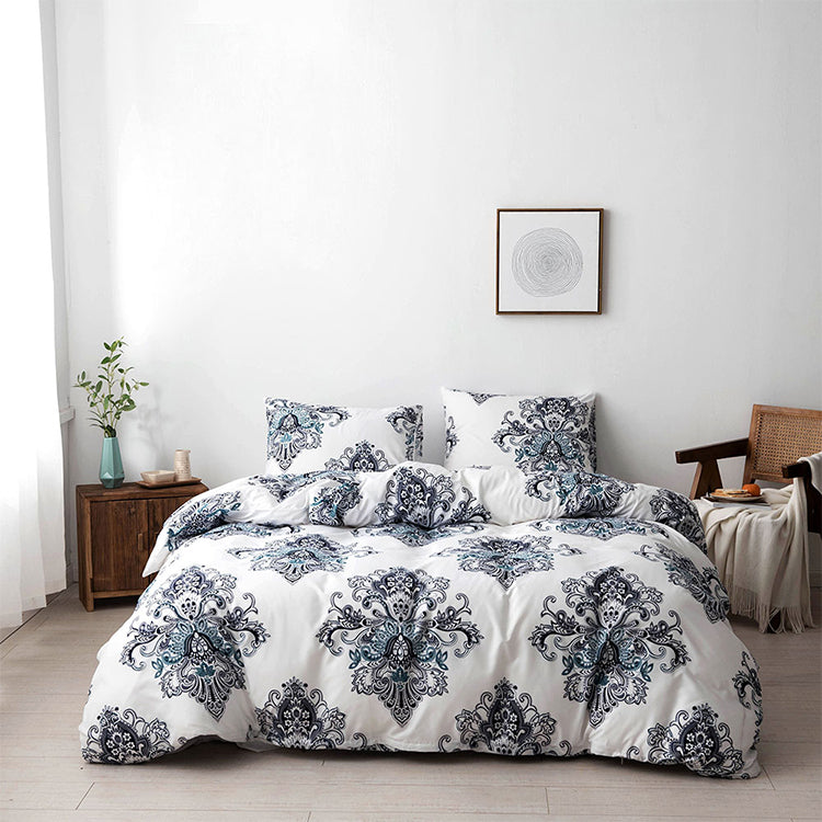 High Quality Custom 4pcs Bedding Set Comforter 100% Organic Cotton Bed Cover Bedding Sets