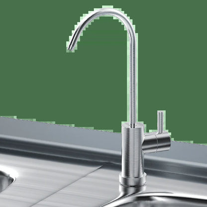 Undersink Water Filtration System with Dedicated Faucet