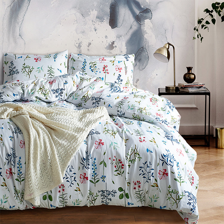 High Quality Custom 4pcs Bedding Set Comforter 100% Organic Cotton Bed Cover Bedding Sets